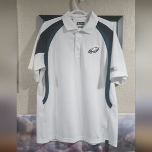 Philadelphia Eagles Team Apparel white and Green size large